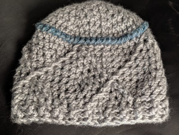 Grey child's hat