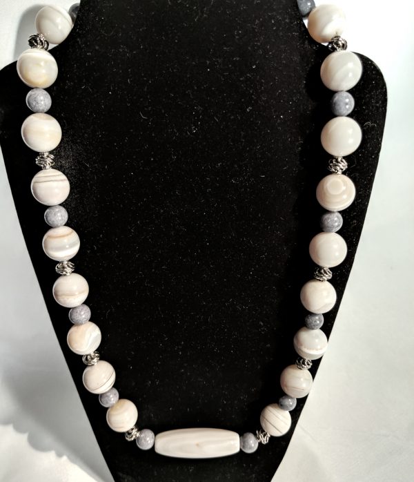 Botswana Agate necklace at Mt Elbert Designs