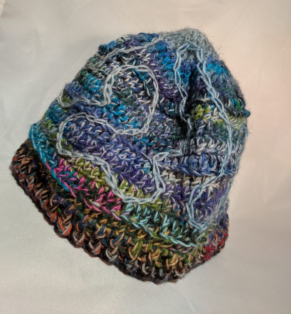 Wandering Path hat available for purchase at Mtelbertdesigns.com